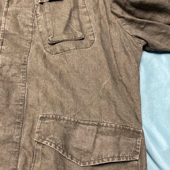 Ted baker brown jacket size 6 unisex design - Picture 14 of 14